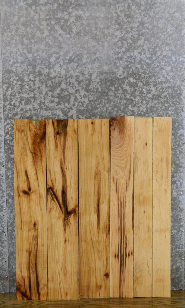 6- Reclaimed Kiln Dried Hickory Craft Pack/Lumber Boards 43604-43605