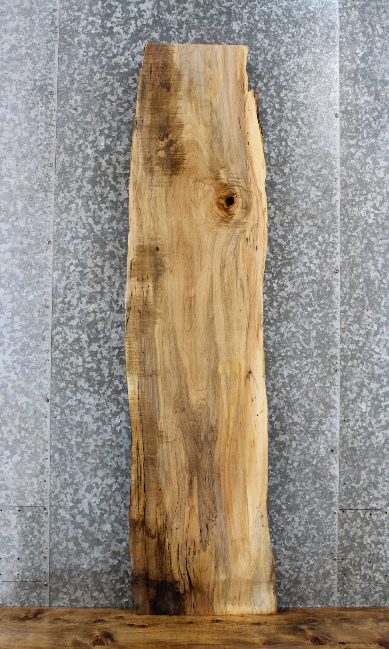 Live Edge Spalted Maple Side/Console Table Top Slab 4360