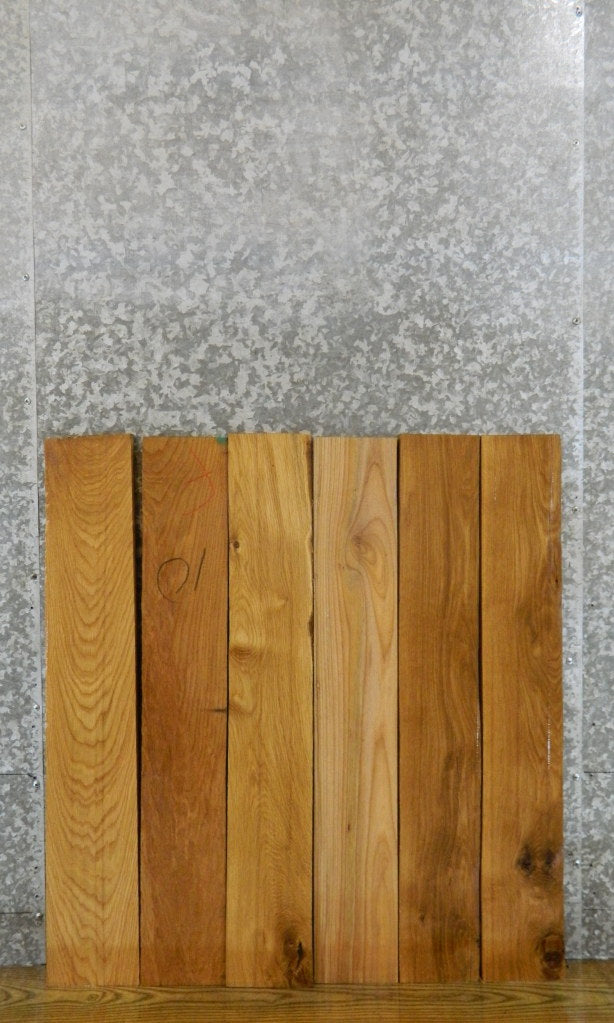 6- Red/White Oak Kiln Dried Reclaimed Craft Pack/Lumber Boards 43616-43617