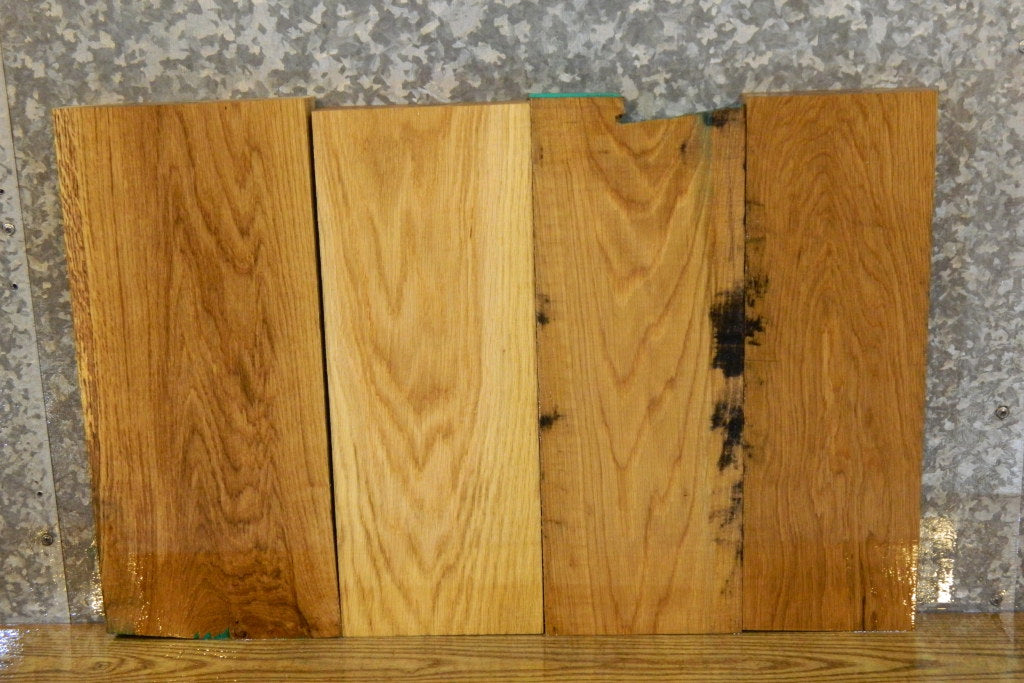 4- White Oak Salvaged Kiln Dried Lumber Board/Craft Pack 5925-5928