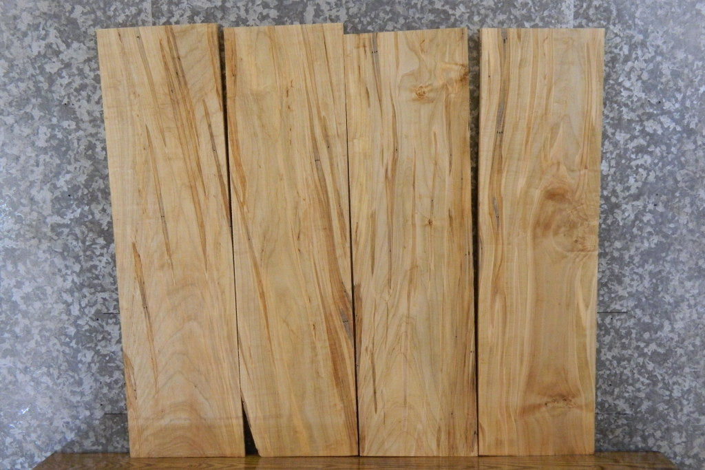 4- Rustic Kiln Dried Ambrosia Maple Lumber Boards 7327
