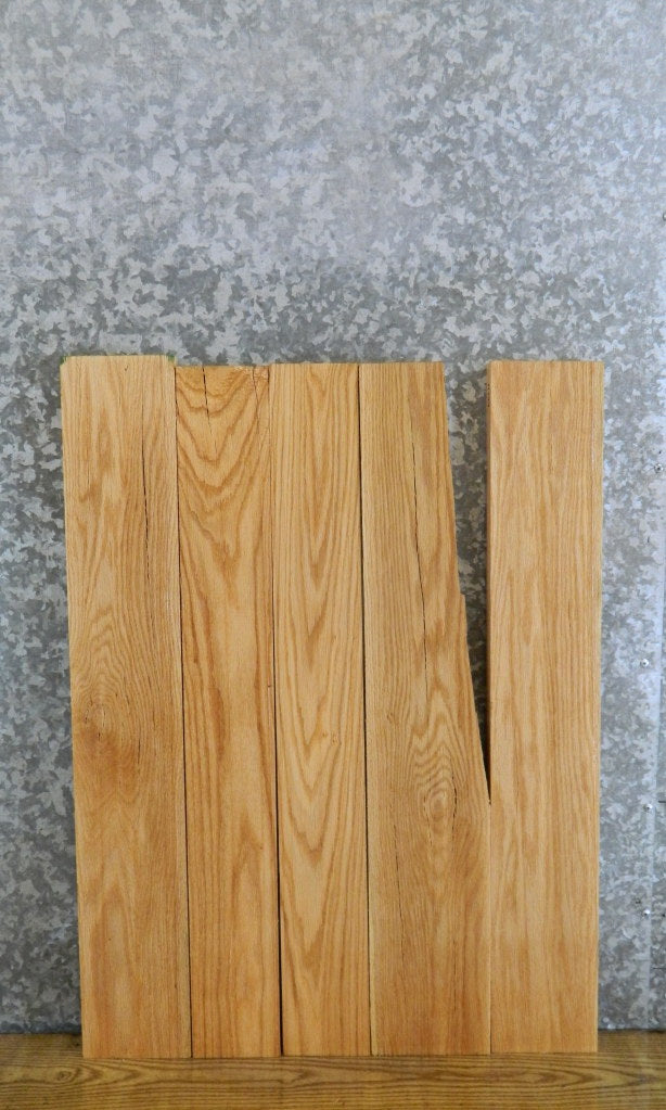 5- Red Oak Kiln Dried Reclaimed Craft Pack 11795-11799