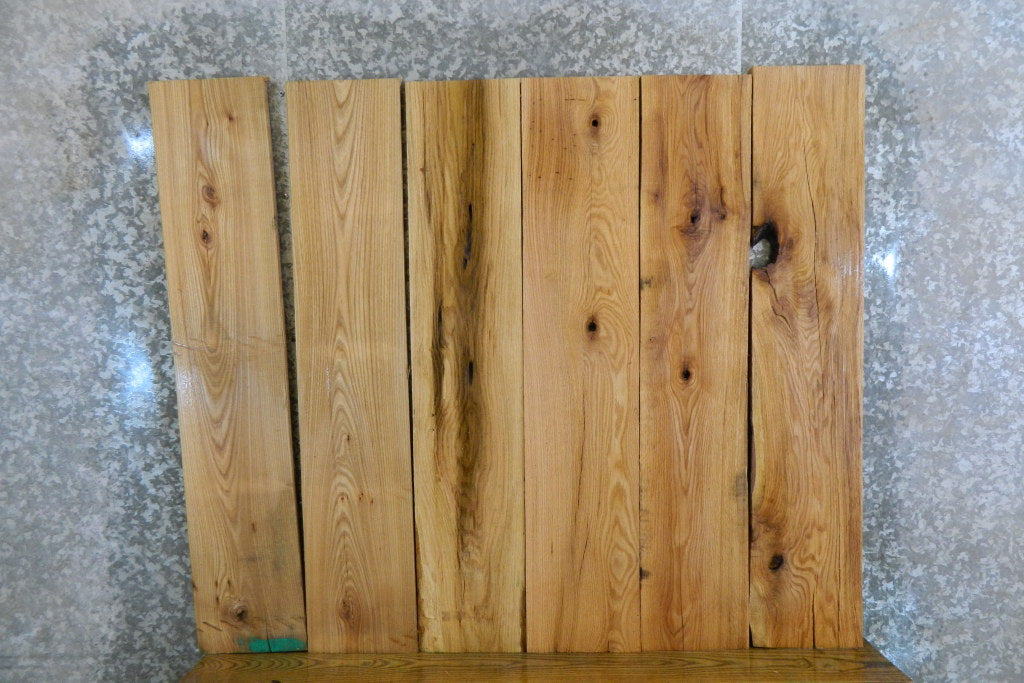 6- Reclaimed Kiln Dried Red Oak Lumber Boards/Craft Pack 41592-41593