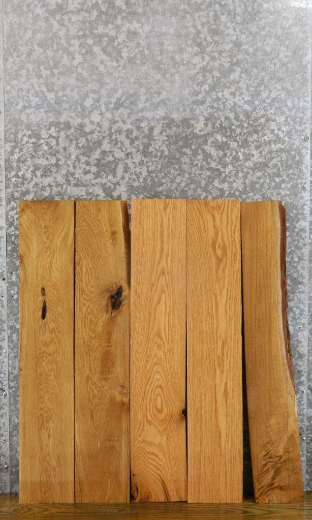 5- Kiln Dried Reclaimed Red/White Oak Lumber Boards/Craft Pack 43128-43129