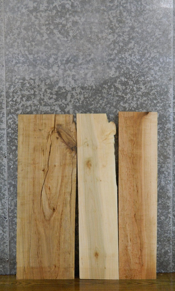3- Maple Rustic Kiln Dried Craft Pack/Lumber Boards 43204