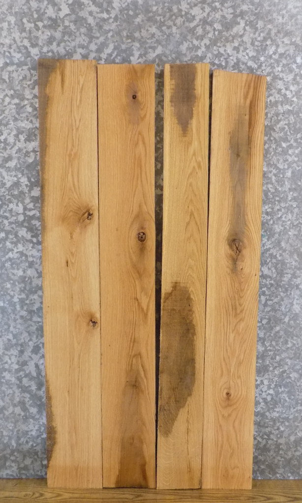 4- White Oak Rustic Kiln Dried Lumber Pack/Wall/Book Shelves 43388-43389