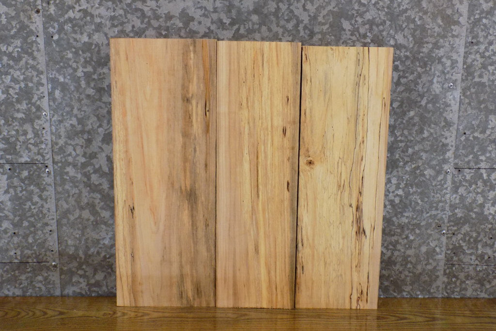 3- Rustic Kiln Dried Maple Craft Pack/Lumber Boards 13770