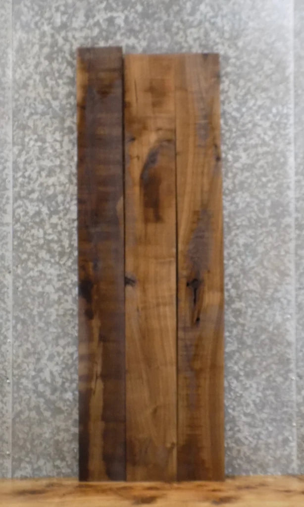 3- Kiln Dried Black Walnut Wall Shelf/Lumber Pack Slabs 43186