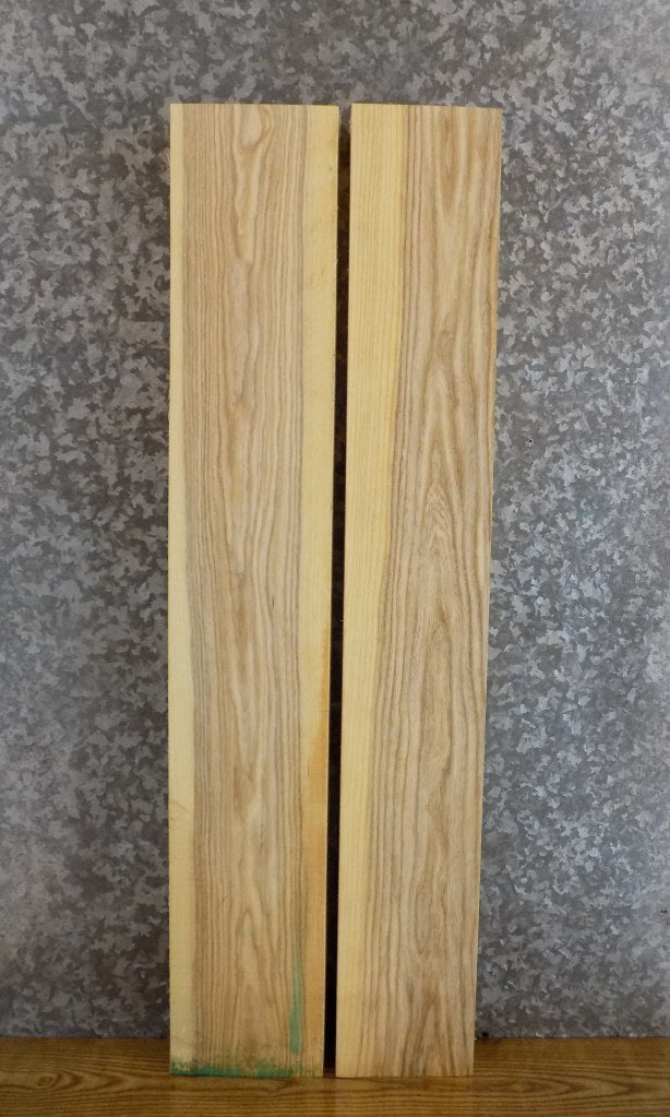 2- Salvaged Hackberry Kiln Dried Lumber Boards/Craft Pack Slabs 43656