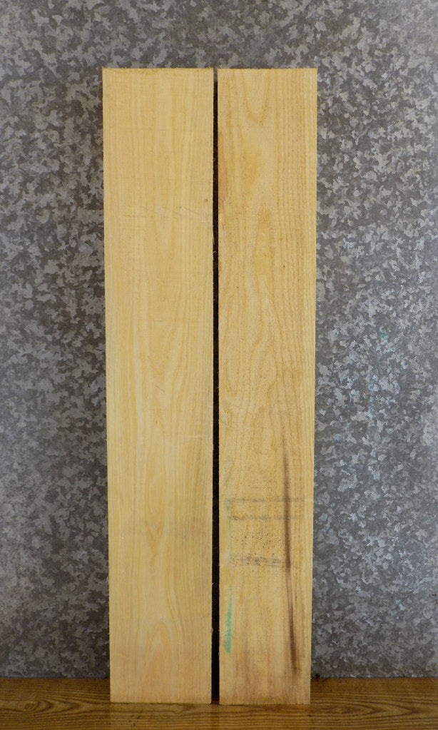 2- Salvaged Hackberry Kiln Dried Lumber Boards/Craft Pack Slabs 43656