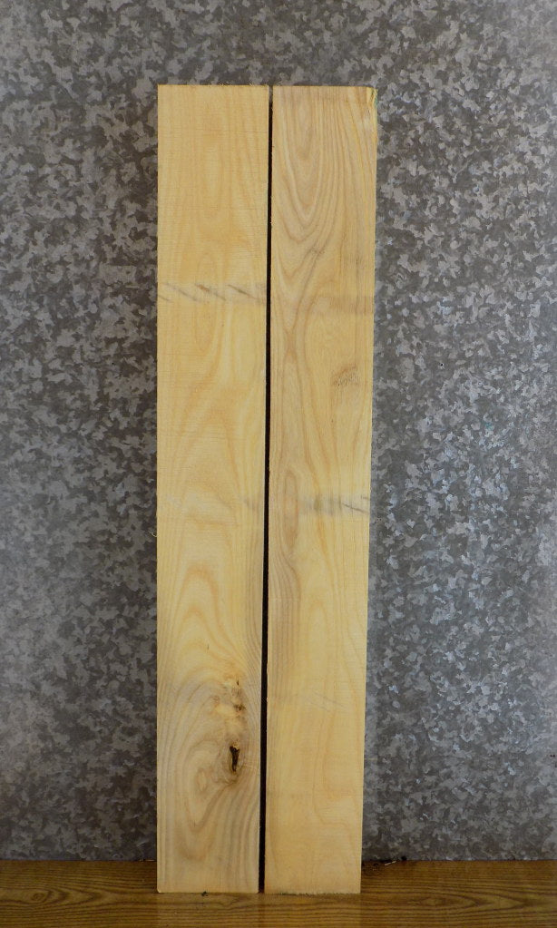 2- Reclaimed Hackberry Kiln Dried Lumber Boards/Craft Pack Slabs 43657