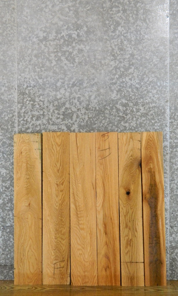 6- Red Oak Salvaged Kiln Dried Craft Pack/Lumber Boards 43707-43708