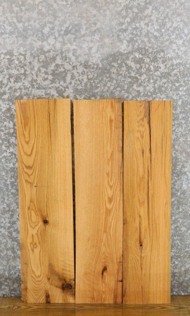 3- Red Oak Reclaimed Kiln Dried Craft Pack/Lumber Boards 43758