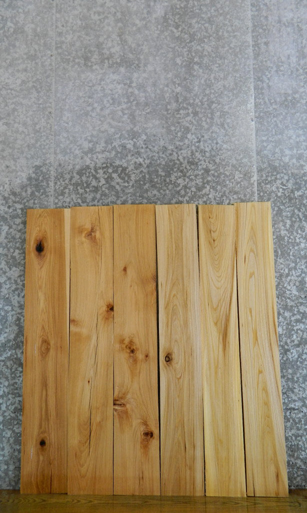 6- Kiln Dried Salvaged Hickory Craft Pack/Lumber Boards 43843-43844