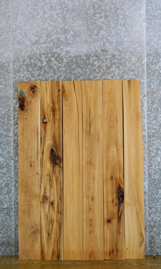 6- Kiln Dried Hickory Rustic Craft Pack/Lumber Boards 43857-43858