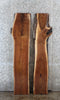 Thumbnail for 2- Salvaged Black Walnut Bookmatched Live Edge River Top 4386-4387