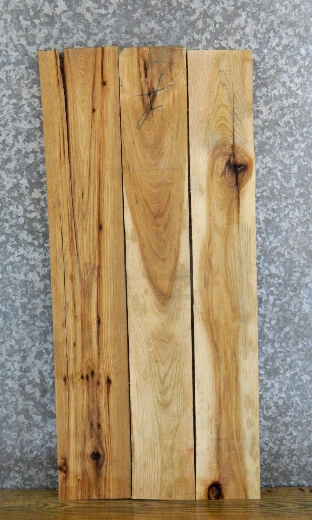 3- Kiln Dried Reclaimed Hickory Lumber Boards/Craft Pack 43873