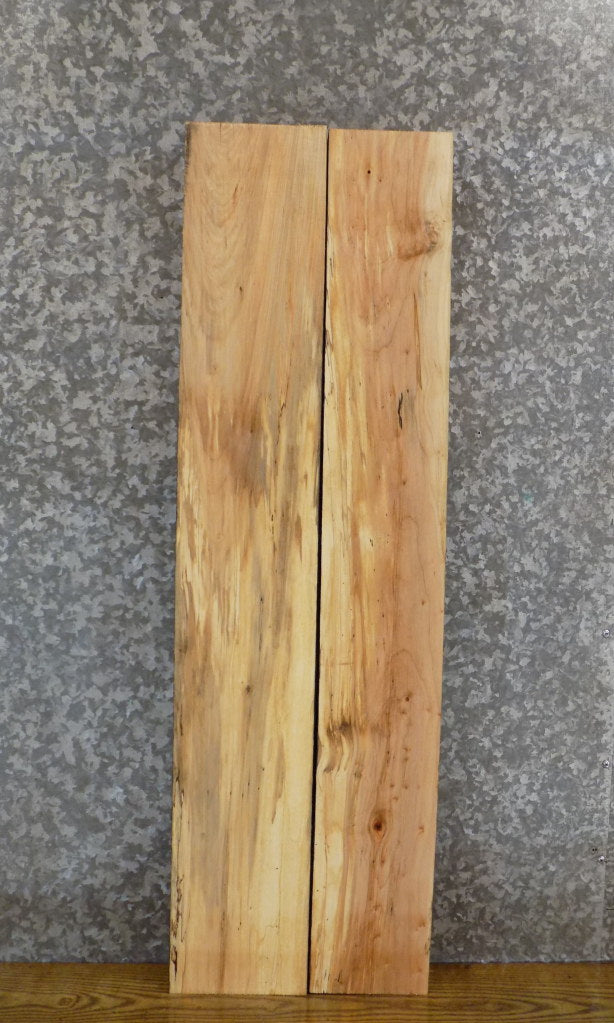 2- Maple Rustic Kiln Dried Lumber Pack/Wall/Book Shelves 43877