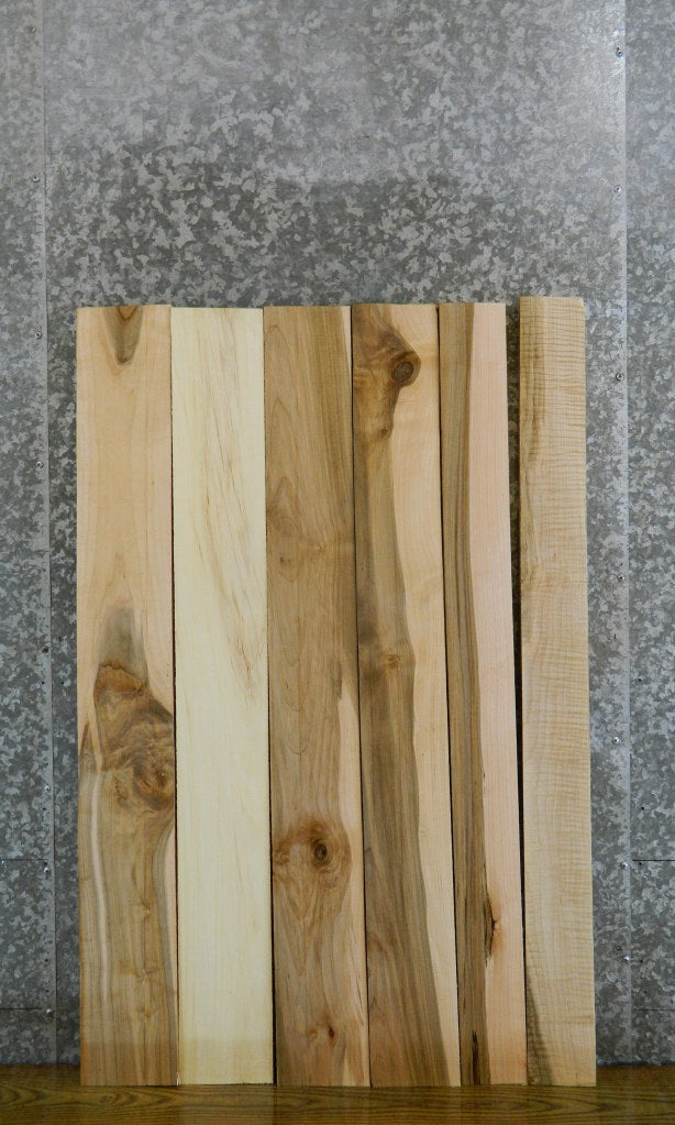 6- Reclaimed Maple Kiln Dried Lumber Boards/Craft Pack 43890-43891