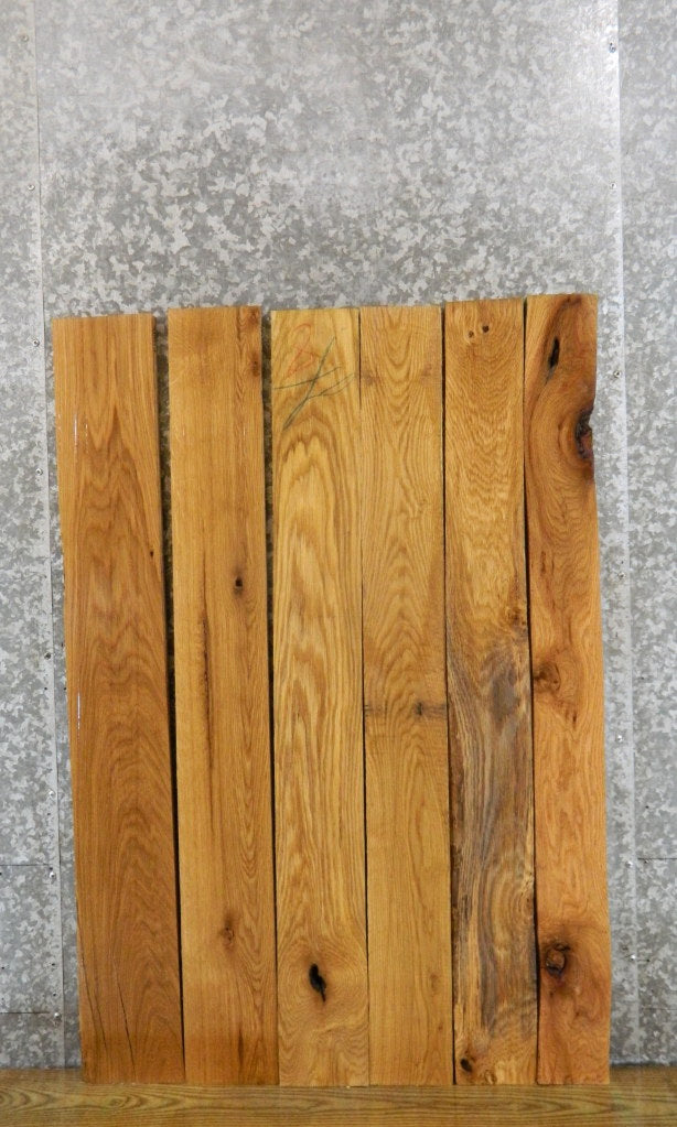 6- Kiln Dried Red/White Oak Reclaimed Lumber Boards/Craft Pack 43922-43923