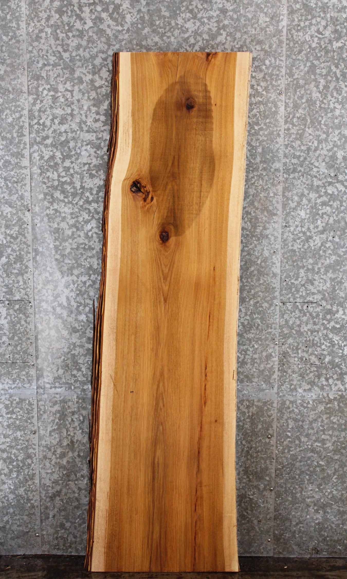 Live Edge Hickory Wood Slab, Kitchen Counter Top CLOSEOUT 4401