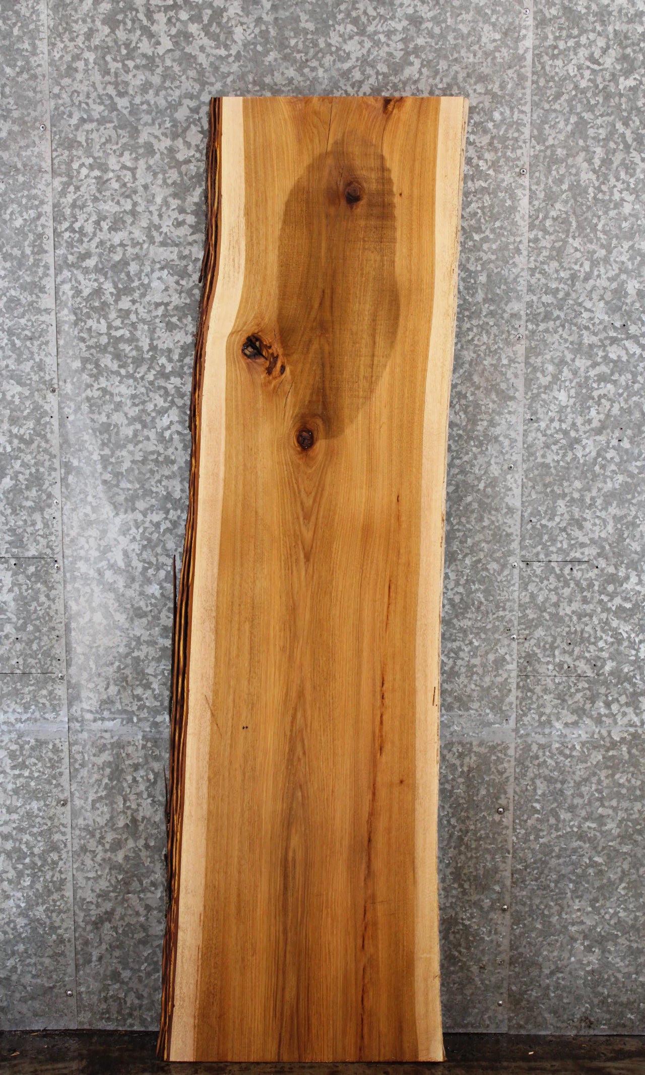 Live Edge Hickory Wood Slab, Kitchen Counter Top 4401