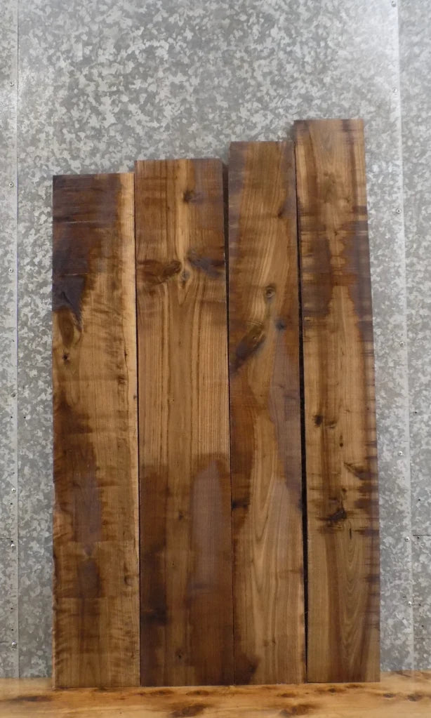 4- Reclaimed Black Walnut Craftwood/Lumber Boards 44075