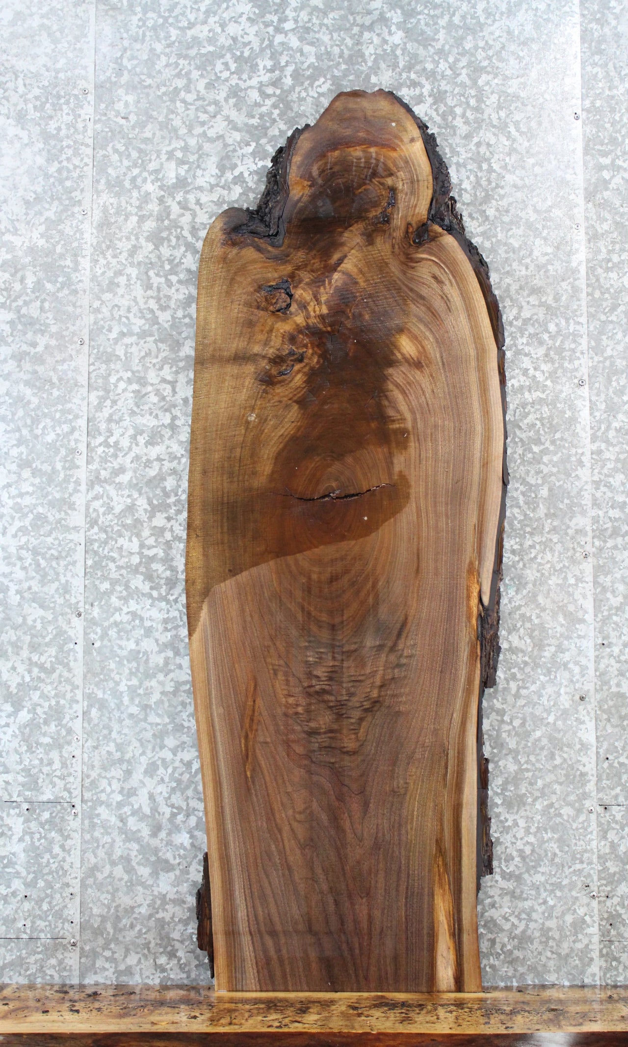 Live Edge Black Walnut Desk Top/Sofa Table Top 4420