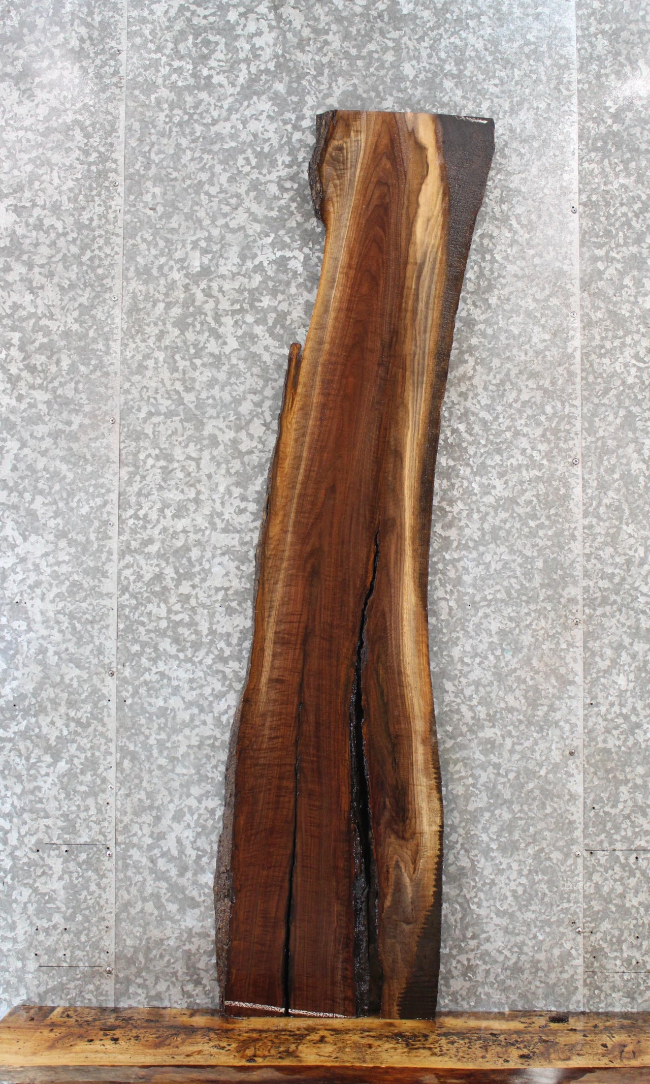 Live Edge Black Walnut Bar Top/Console Table Top Slab 4440