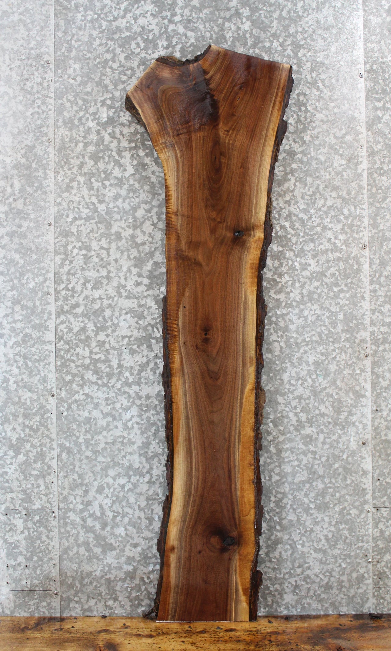 Live Edge Black Walnut Side/Console Table Top Slab 4441