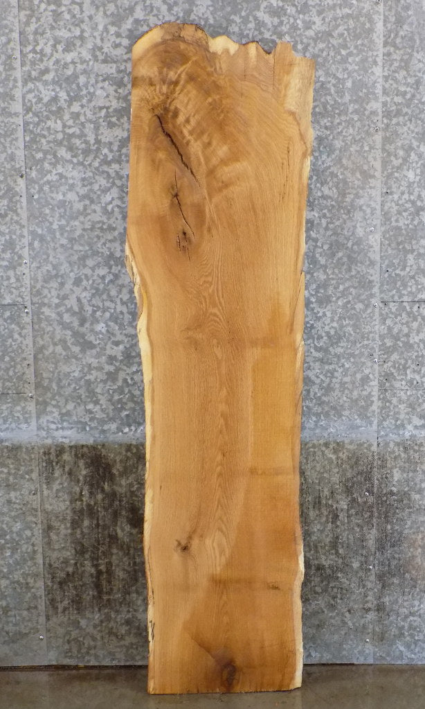 Live Edge White Oak Sofa/Coffee Table Top Wood Slab CLOSEOUT 4447