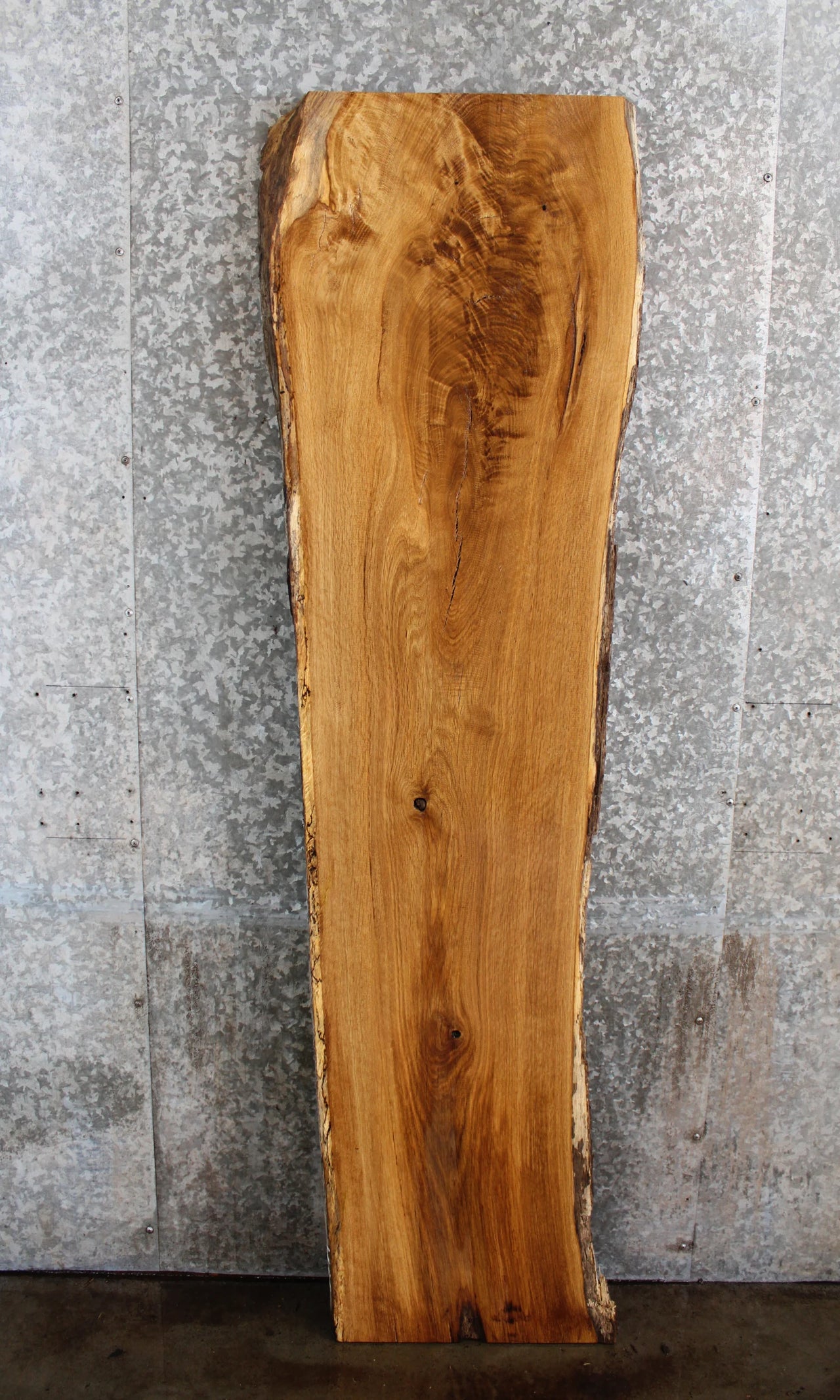 Live Edge White Oak Desk/Console Table Top Slab 4461