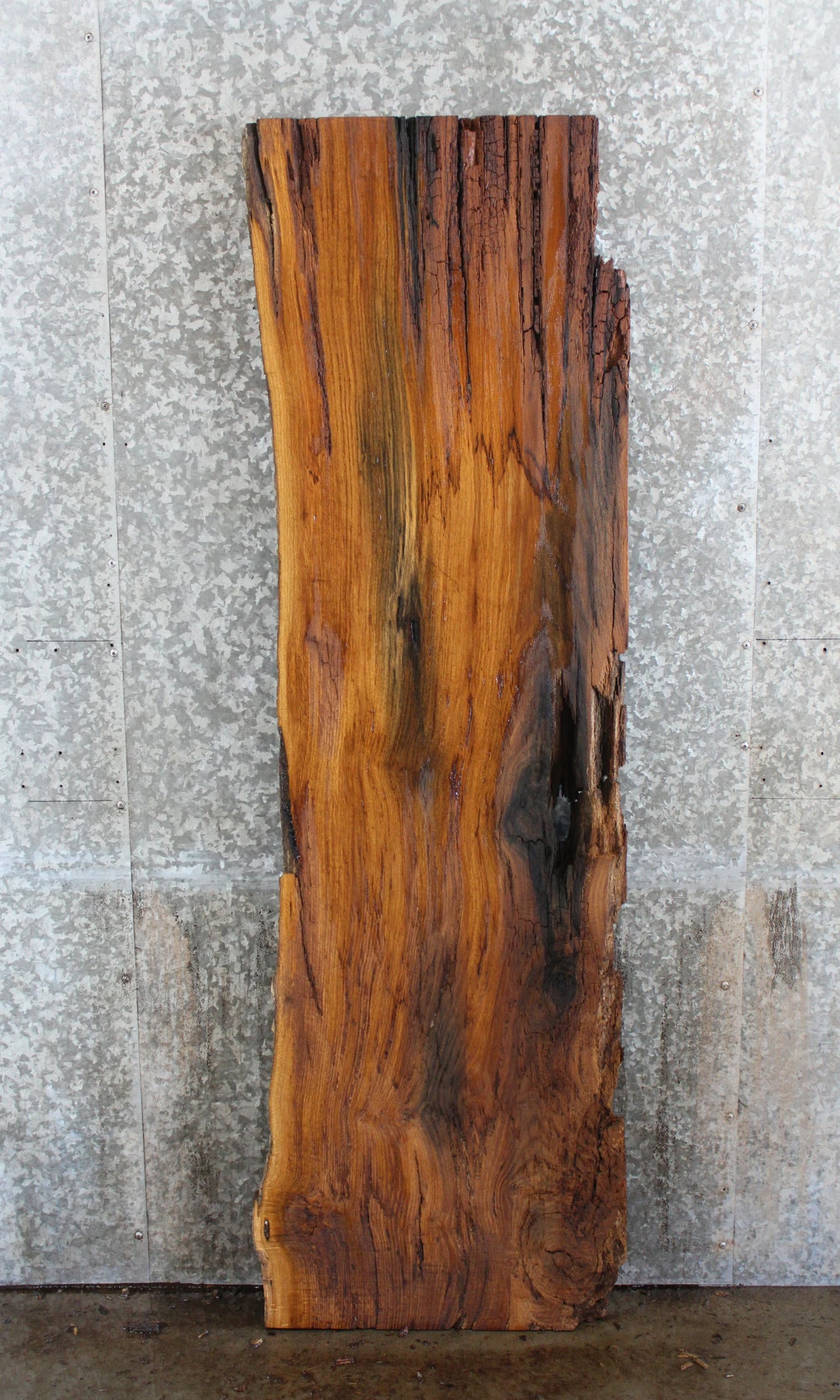 Live Edge White Oak Console Table/Desk Top Slab 4479