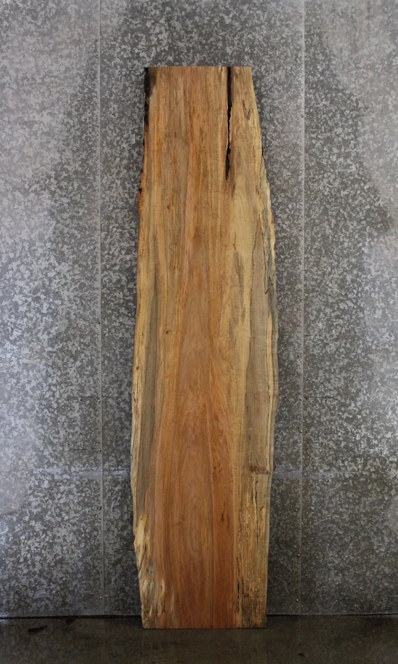 Spalted Maple Bar Top/Desk Slab, Live Edge Wood Slab 45000