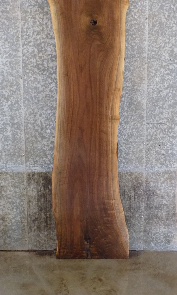 Live Edge Salvaged Black Walnut Bar/Reception Table Top Slab 45011
