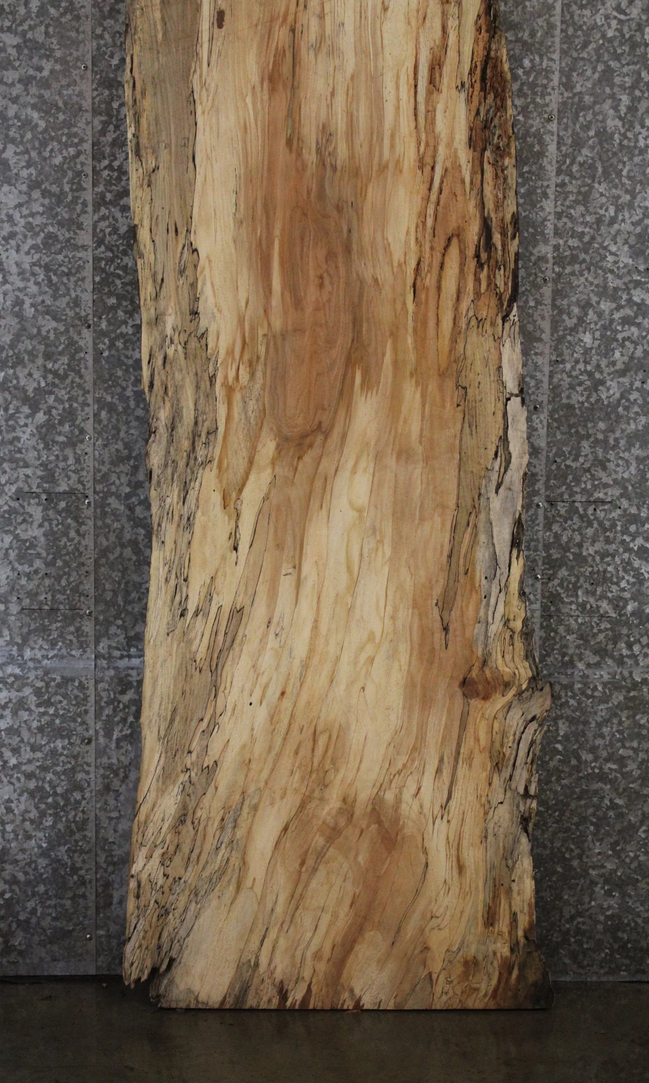 Spalted Maple Desk Slab (Partial Decay) 45012