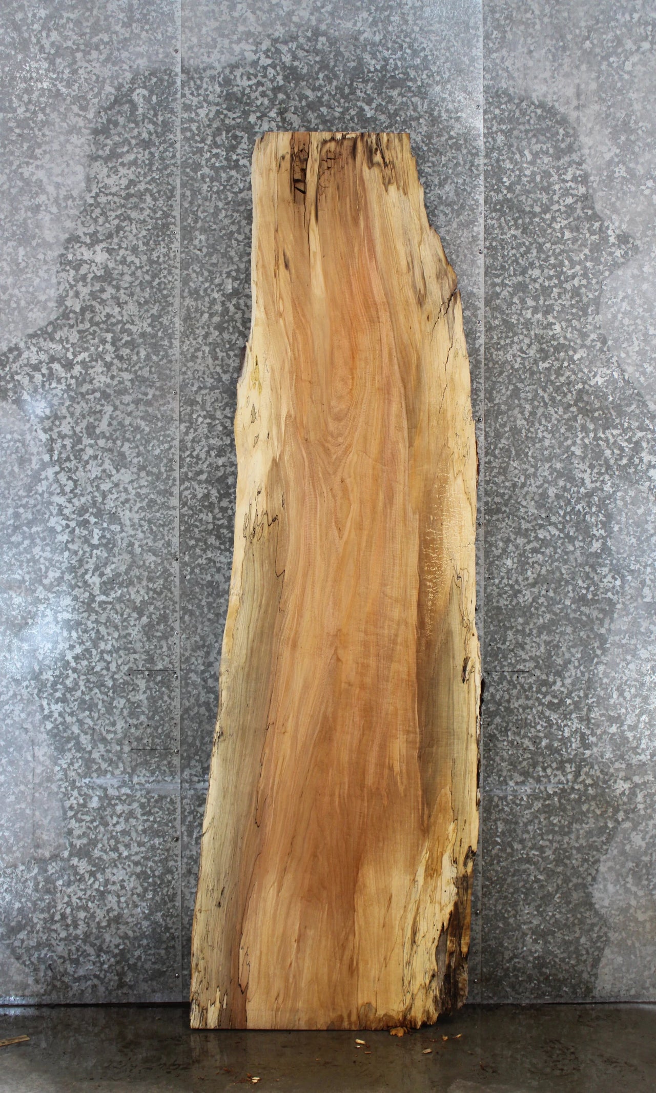 Spalted Maple Live Edge Desk/Bar Top Slab 45021