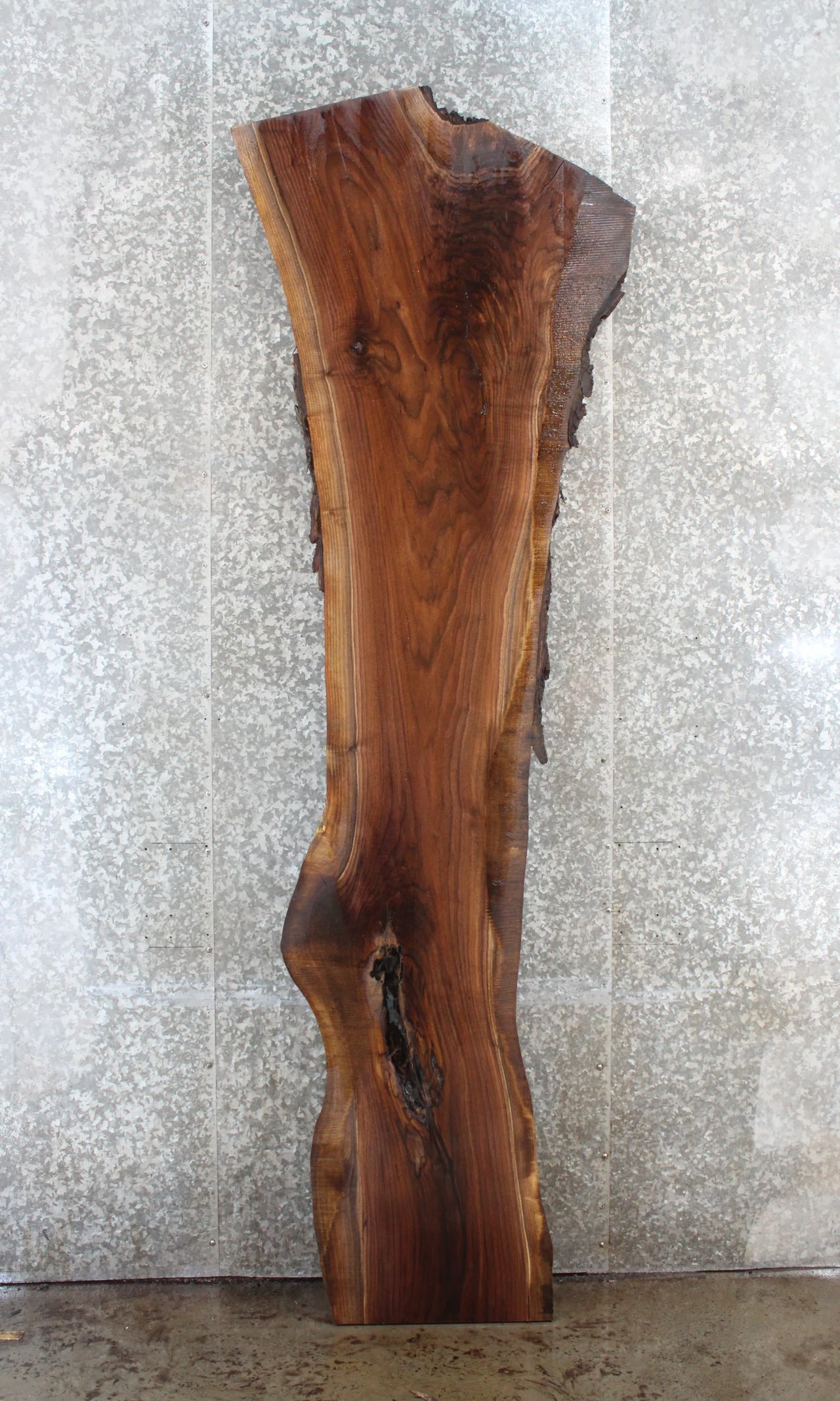 Walnut Live Edge Bar Top/Desk Slab 45027