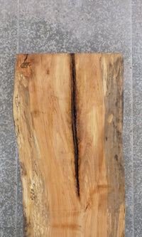 Thumbnail for Rustic Live Edge Maple Bar/Table/Office Desk Top Wood Slab 45028