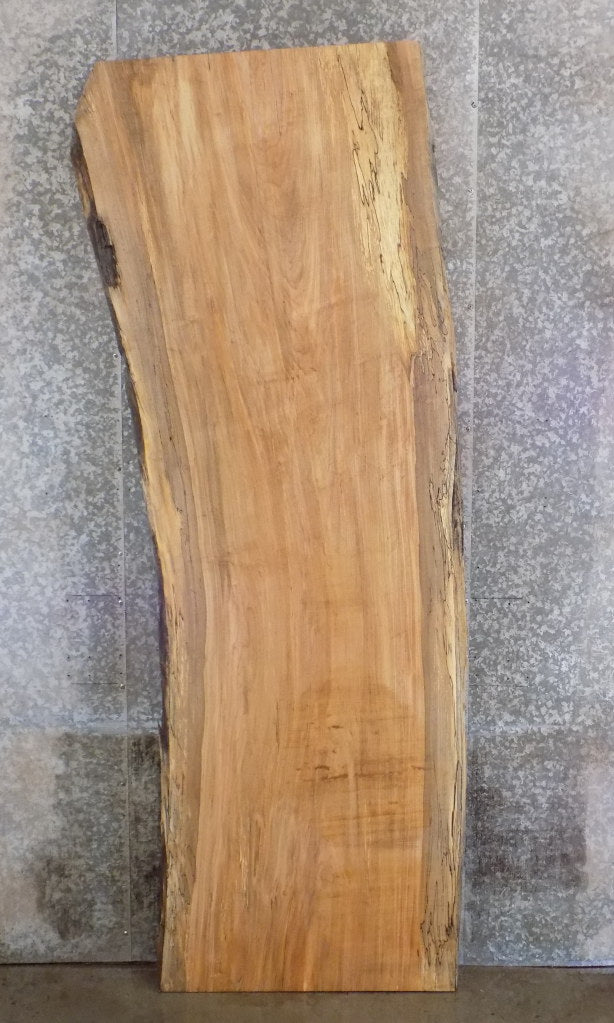 Live Edge Reclaimed Spalted Maple Desk/Table Top Slab CLOSEOUT 45080