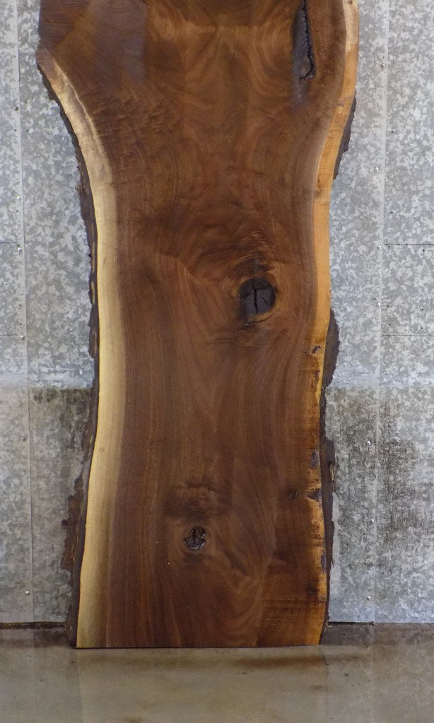 Rustic Live Edge Black Walnut Bar/Table/Desk Top Slab CLOSEOUT 45106