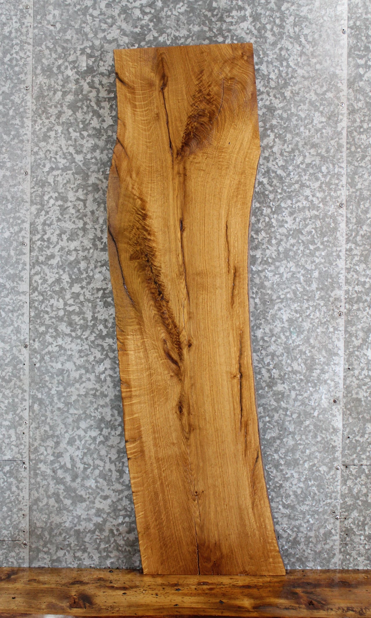 Live Edge White Oak Side/Console Table Top Slab 4569