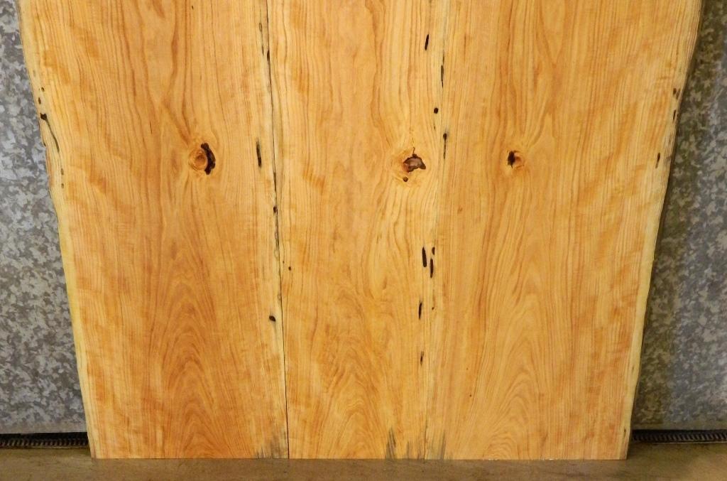 3- Live Edge Locust Bookmatched Kitchen Table Top Slabs CLOSEOUT 4588-4590