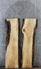 Thumbnail for 2- Rustic Live Edge Maple Console/Office Desk Top Slabs 4630-4631