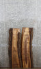Thumbnail for 2- Black Walnut Natural Edge Side Table Top/Wall Shelves 4732-4733