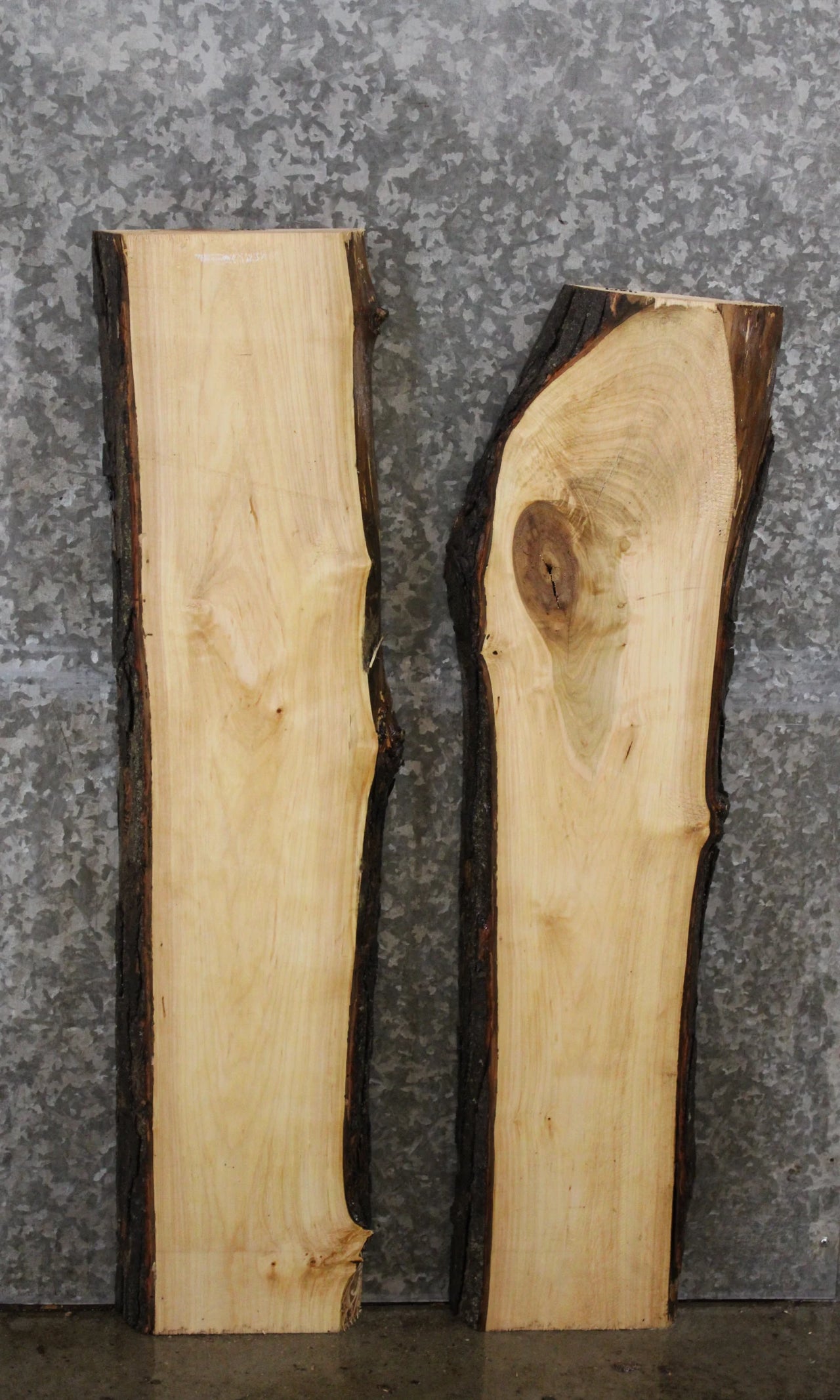 2- Maple Live Edge Side Table Tops/End Table Tops 4818-4819