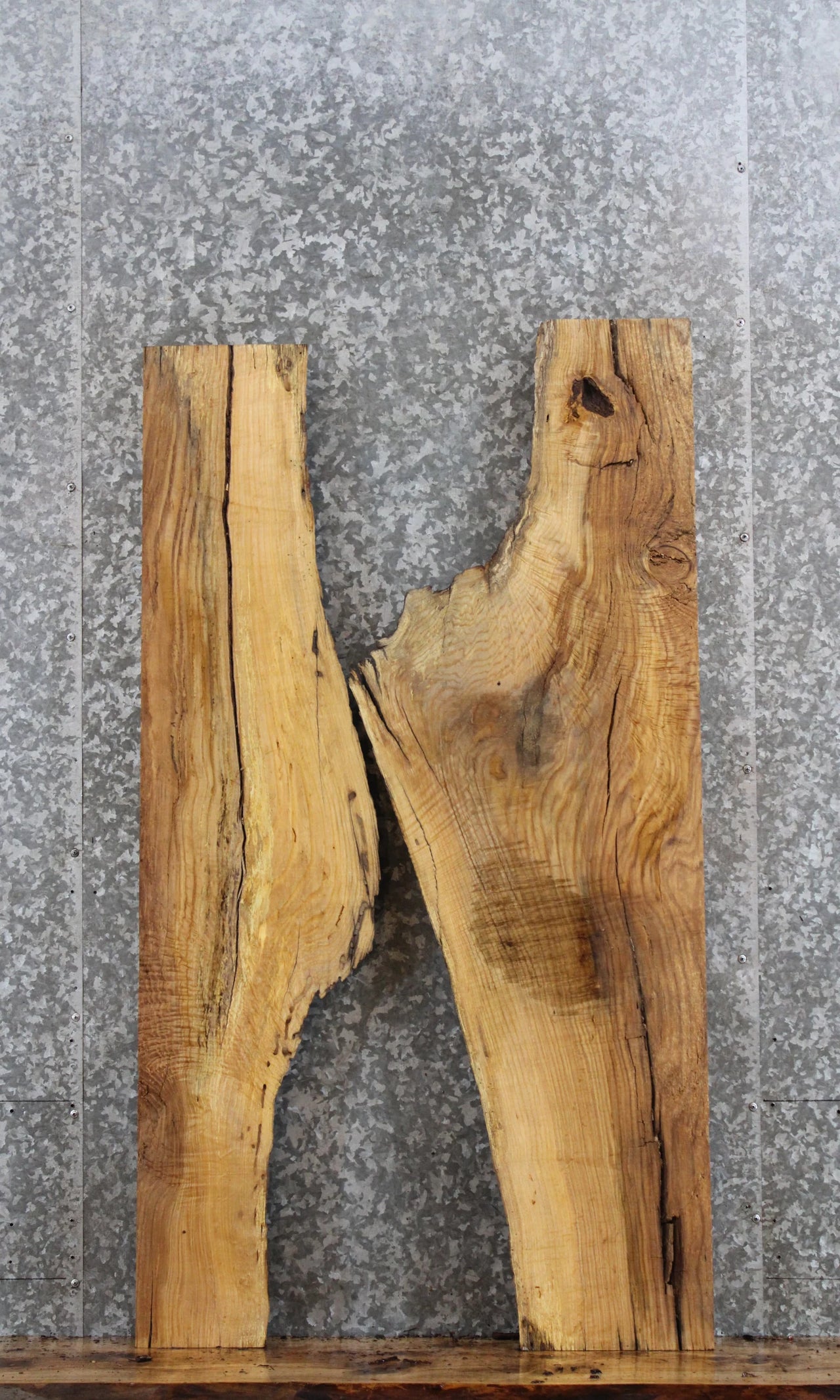 2- Live Edge Locust Coffee Table/Sofa Table 502-503