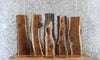 Thumbnail for 5- Rustic Natural Edge Black Walnut Wall Shelves 5022-5026