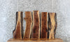 Thumbnail for 5- Rustic Natural Edge Black Walnut Wall Shelves 5022-5026