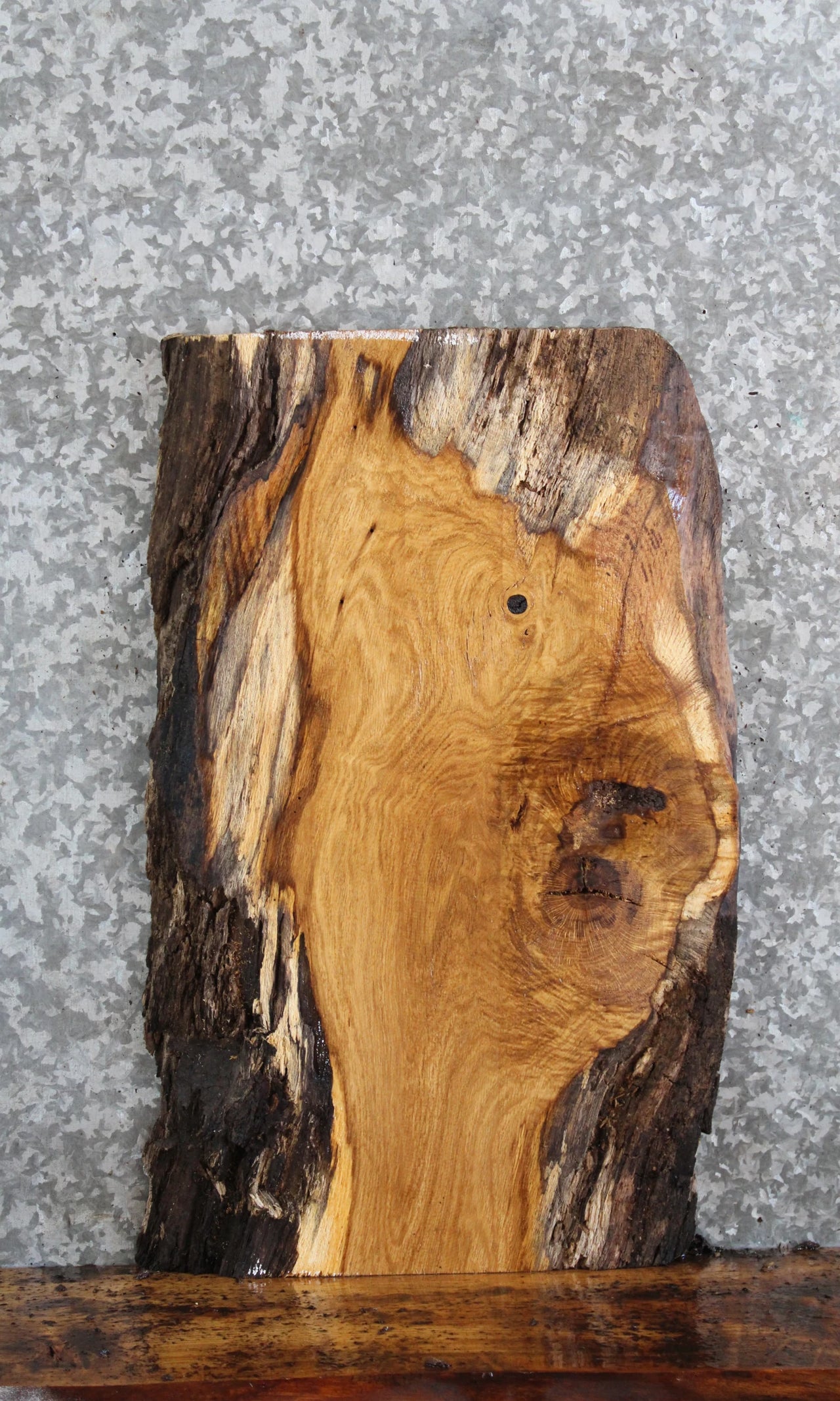 Live Edge White Oak Coffee/Side Table Top Slab 5031